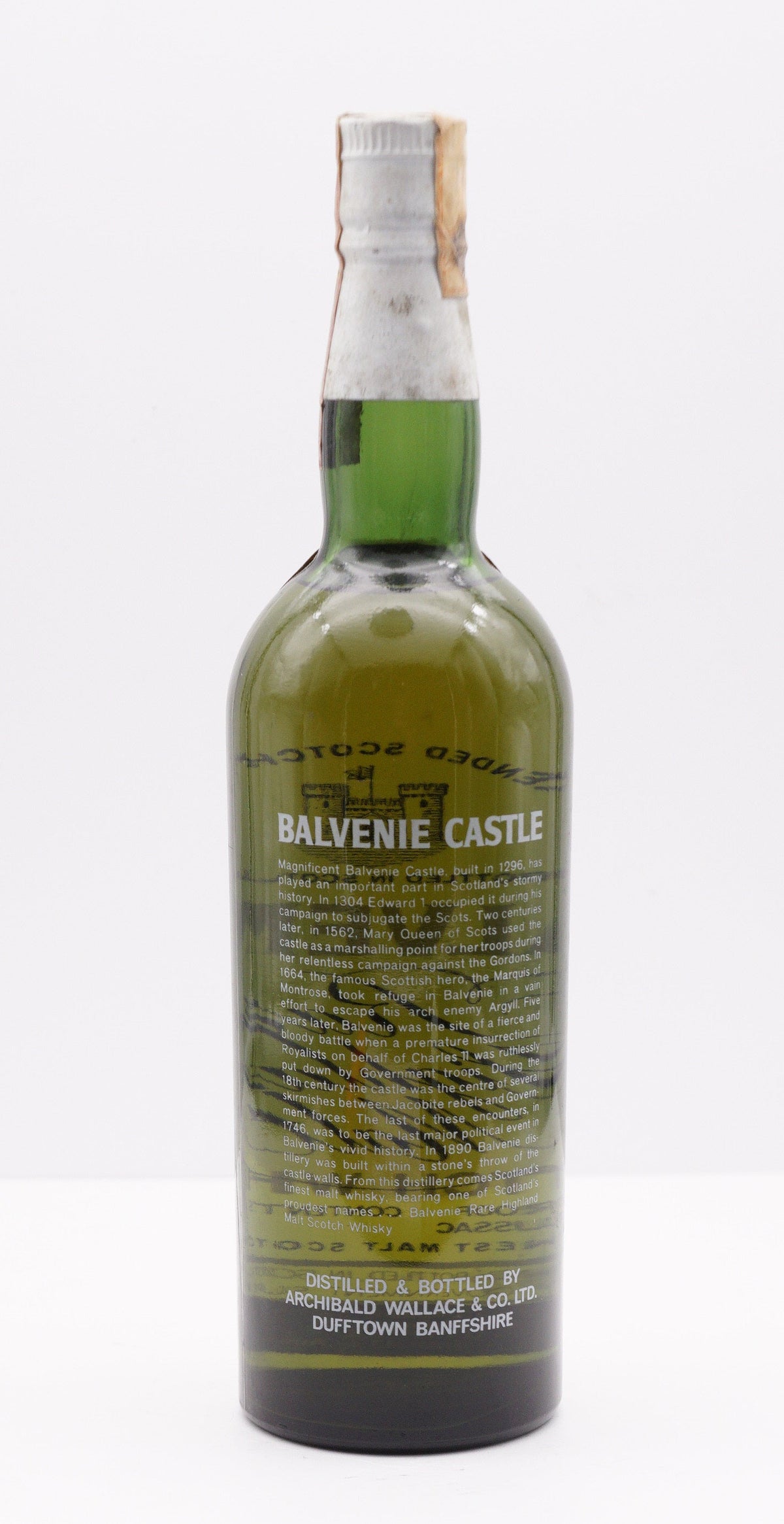BALVENIE - SINGLE MALT - OB - "RARE HIGHLAND MALT, ESPECIALLY FOR LADIES"
