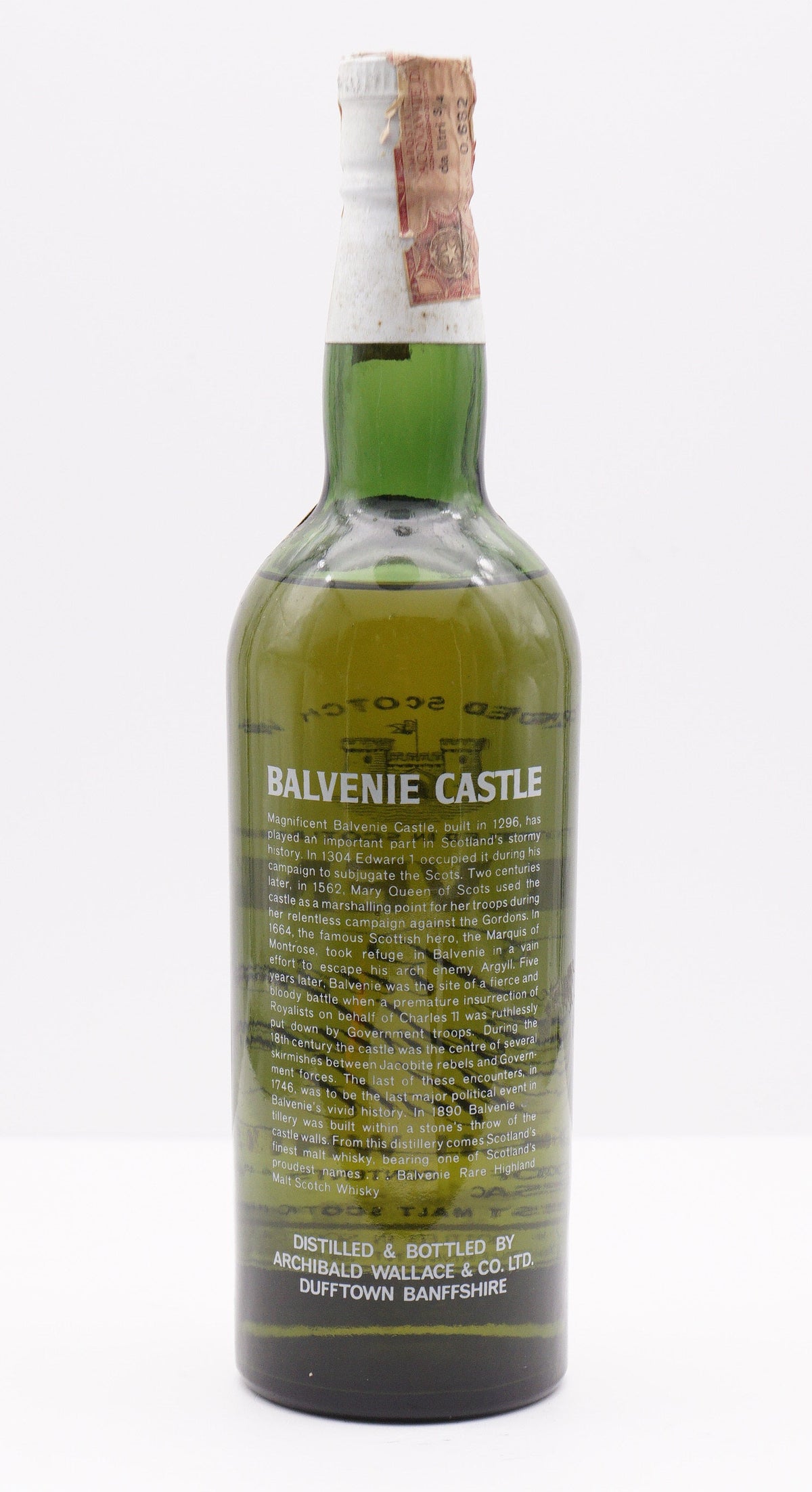 BALVENIE - SINGLE MALT - OB - "RARE HIGHLAND MALT, ESPECIALLY FOR LADIES"
