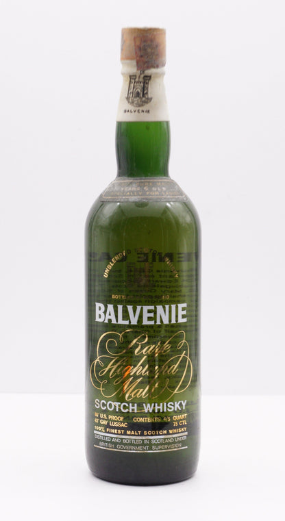 BALVENIE - SINGLE MALT - OB - "RARE HIGHLAND MALT, ESPECIALLY FOR LADIES"