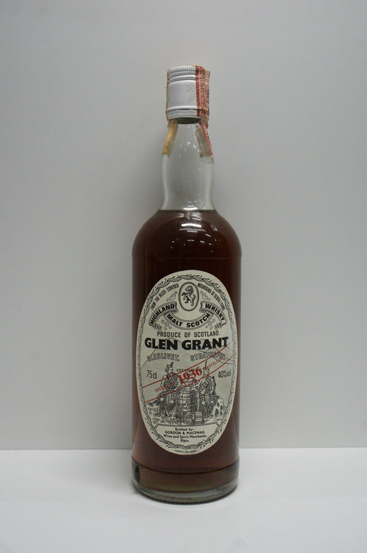 GLEN GRANT - GLENLIVET - SINGLE MALT - IB - GORDON & MACPHAIL (G&M) "STRATHSPEY HIGHLAND MALT LABEL"