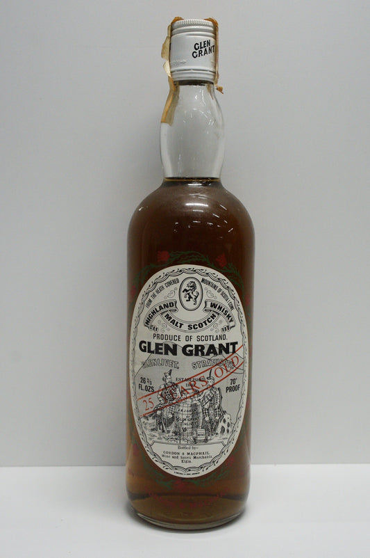 GLEN GRANT - GLENLIVET - SINGLE MALT - IB - GORDON & MACPHAIL (G&M) "STRATHSPEY HIGHLAND MALT LABEL" 25YO