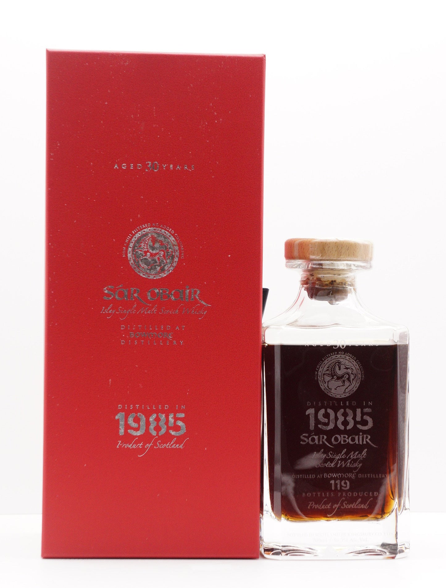 BOWMORE - SINGLE MALT - IB - KINGSBURY "SAR OBAIR CRYSTAL DECANTER SERIES"