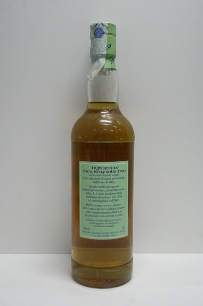 BOWMORE - SINGLE MALT - IB - HIGH SPIRITS COLLECTION ISLAY 4
