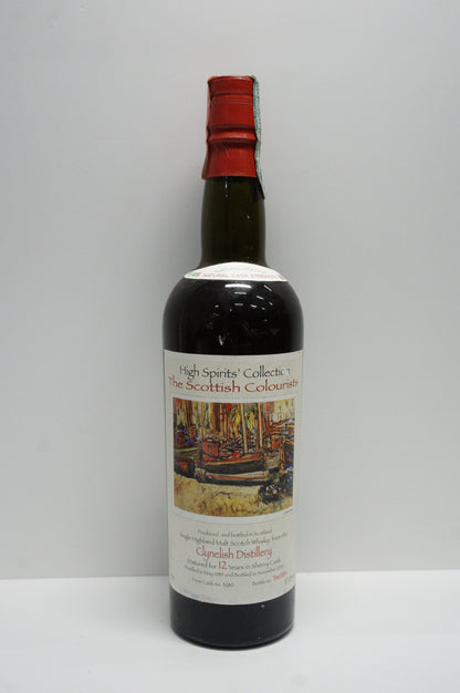 CLYNELISH - SINGLE MALT - IB - HIGH SPIRITS COLLECTION "THE SCOTTISH COLOURISTS" CASK #3280