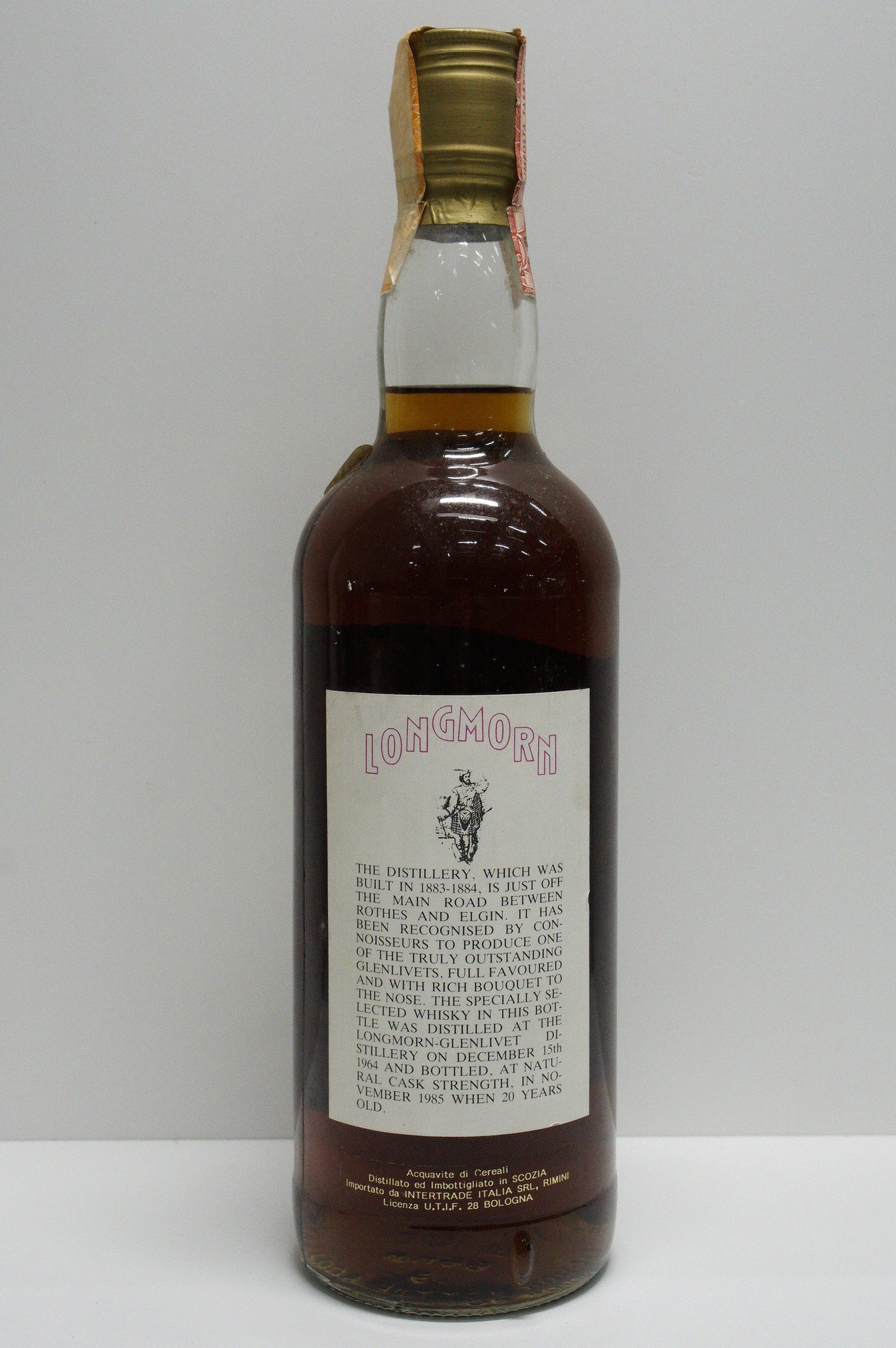 LONGMORN - SINGLE MALT - IB - GORDON & MACPHAIL (G&M) FOR INTERTRADE "HIGHLANDER LABEL"