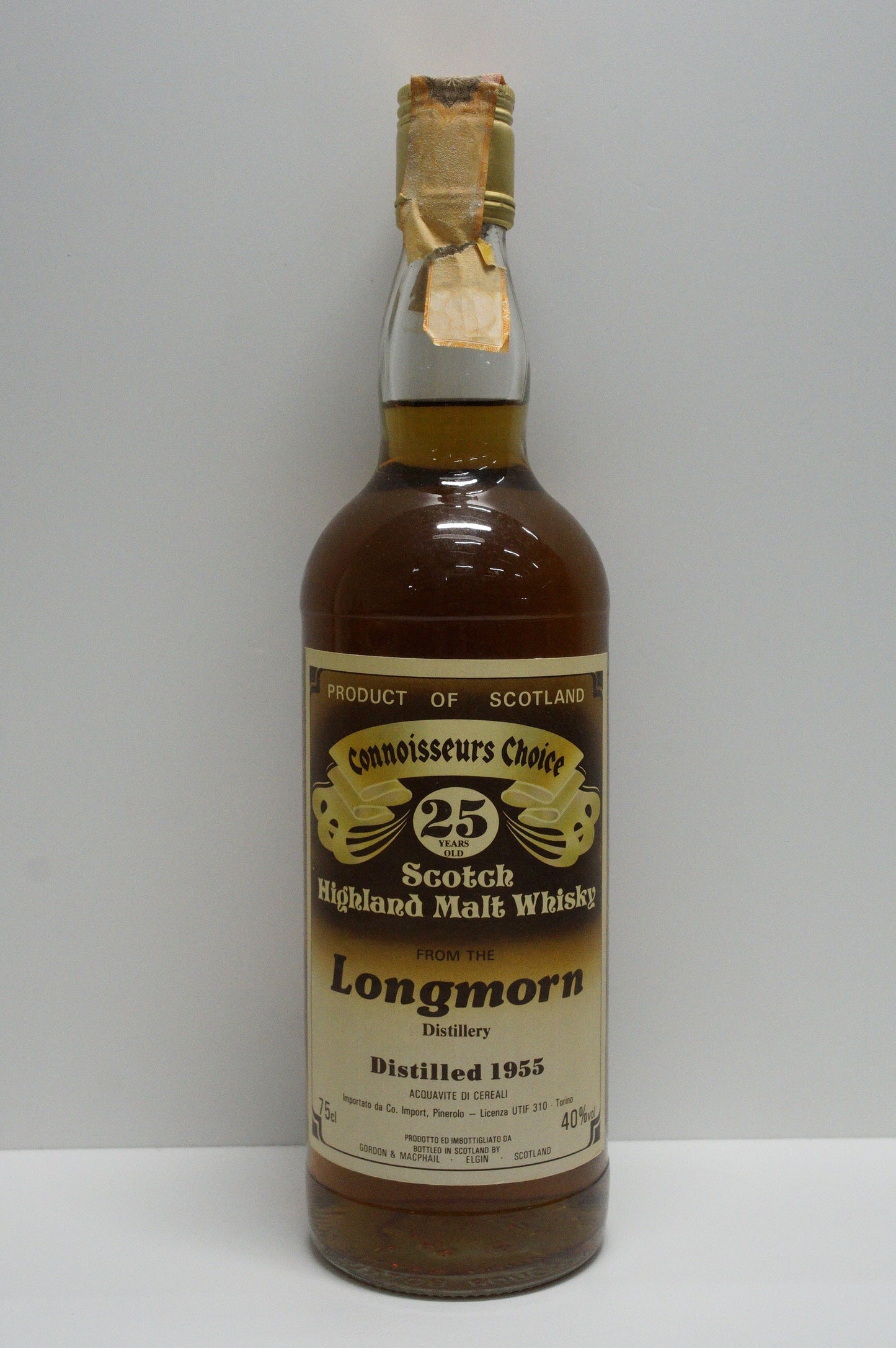 LONGMORN - SINGLE MALT - IB - GORDON & MACPHAIL (G&M) "CONNOISSEURS CHOICE" 25YO