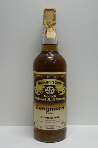 LONGMORN - SINGLE MALT - IB - GORDON & MACPHAIL (G&M) "CONNOISSEURS CHOICE" 25YO