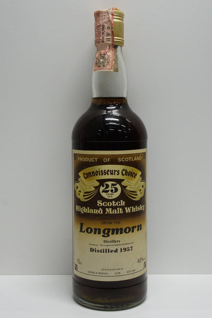 LONGMORN - SINGLE MALT - IB - GORDON & MACPHAIL (G&M) "CONNOISSEURS CHOICE" 25YO