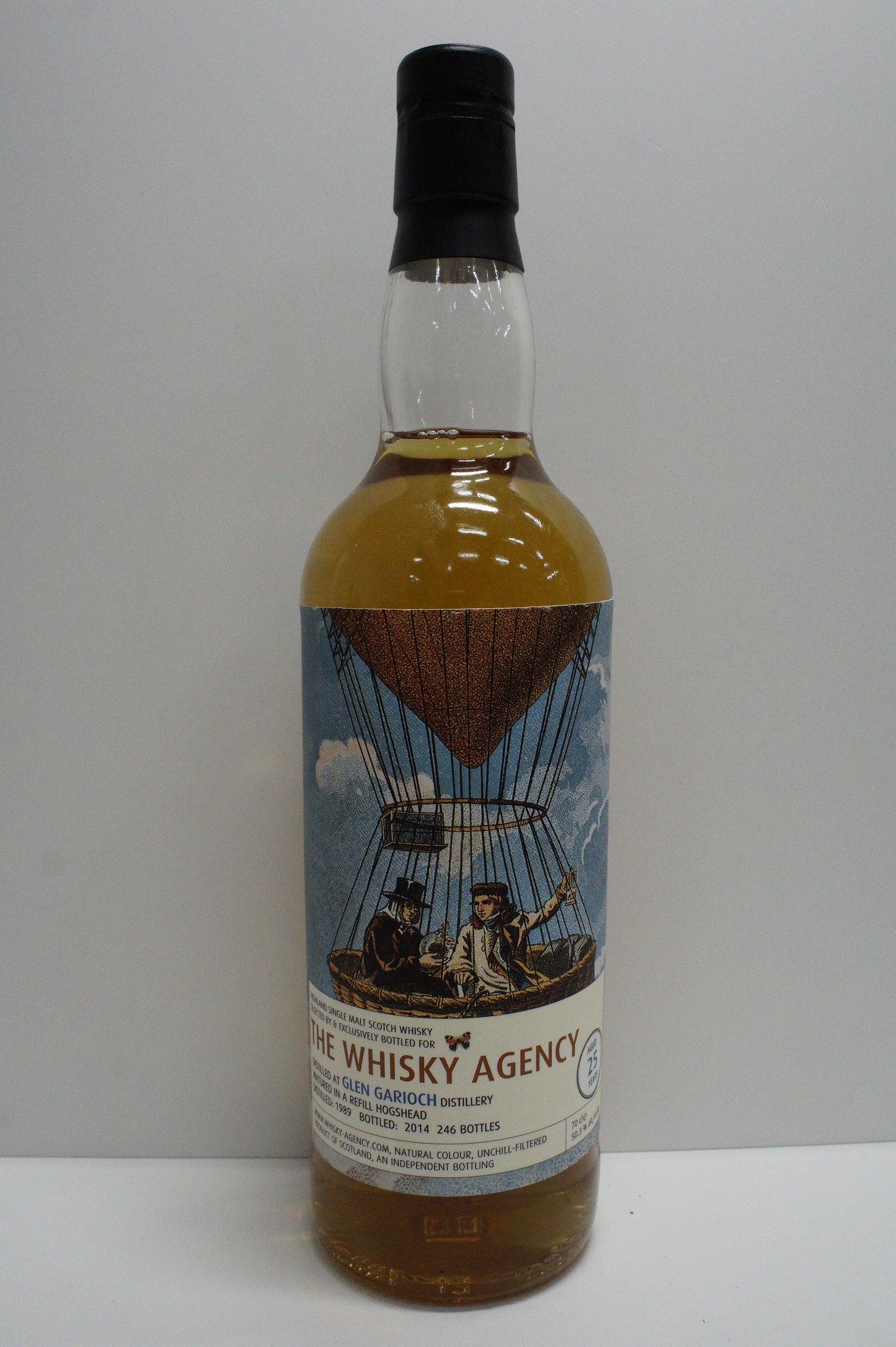 GLEN GARIOCH - SINGLE MALT - IB - THE WHISKY AGENCY "EARLY FLYING" 25YO
