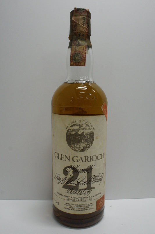 GLEN GARIOCH - SINGLE MALT - OB - "FULL STRENGTH" (FOR SOFFIANTINO IMPORT)