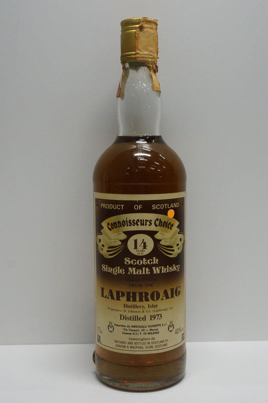 LAPHROAIG - SINGLE MALT - IB - GORDON & MACPHAIL (G&M) "CONNOISSEURS CHOICE" 1973