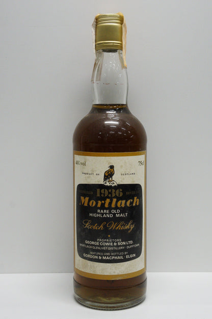 MORTLACH - SINGLE MALT - IB - GORDON & MACPHAIL (G&M) "RARE OLD HIGHLAND MALT 1936