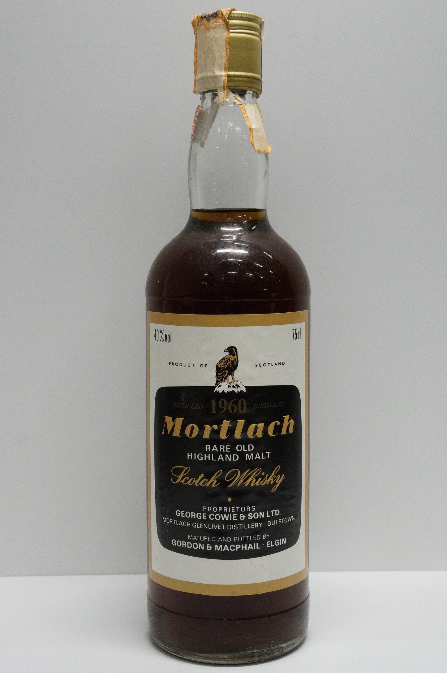 MORTLACH - SINGLE MALT - IB - GORDON & MACPHAIL (G&M) "RARE OLD HIGHLAND MALT 1960