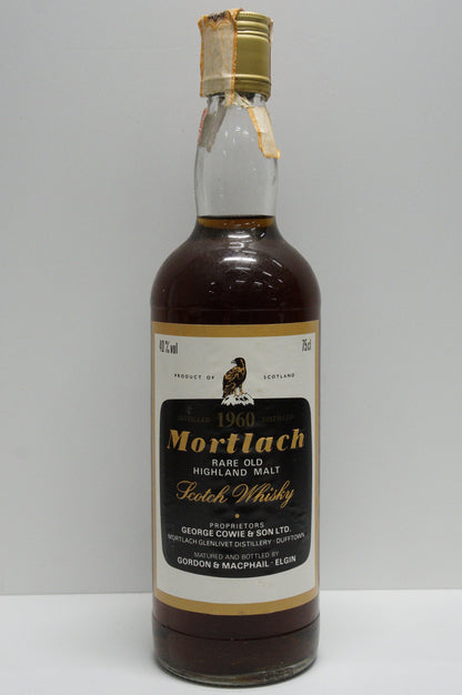 MORTLACH - SINGLE MALT - IB - GORDON & MACPHAIL (G&M) "RARE OLD HIGHLAND MALT 1960