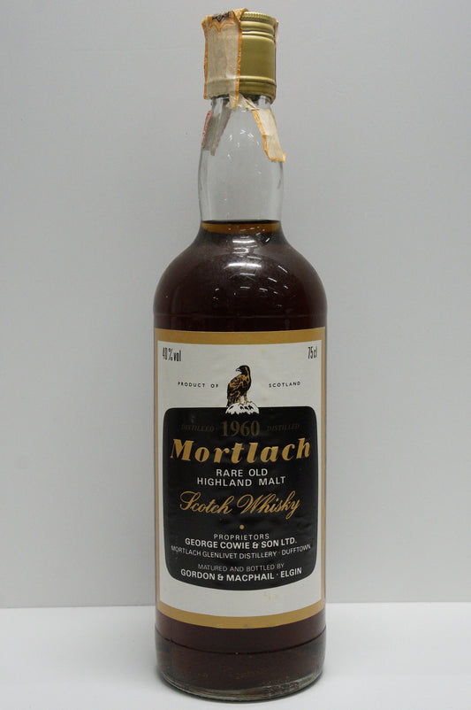 MORTLACH - SINGLE MALT - IB - GORDON & MACPHAIL (G&M) "RARE OLD HIGHLAND MALT 1960