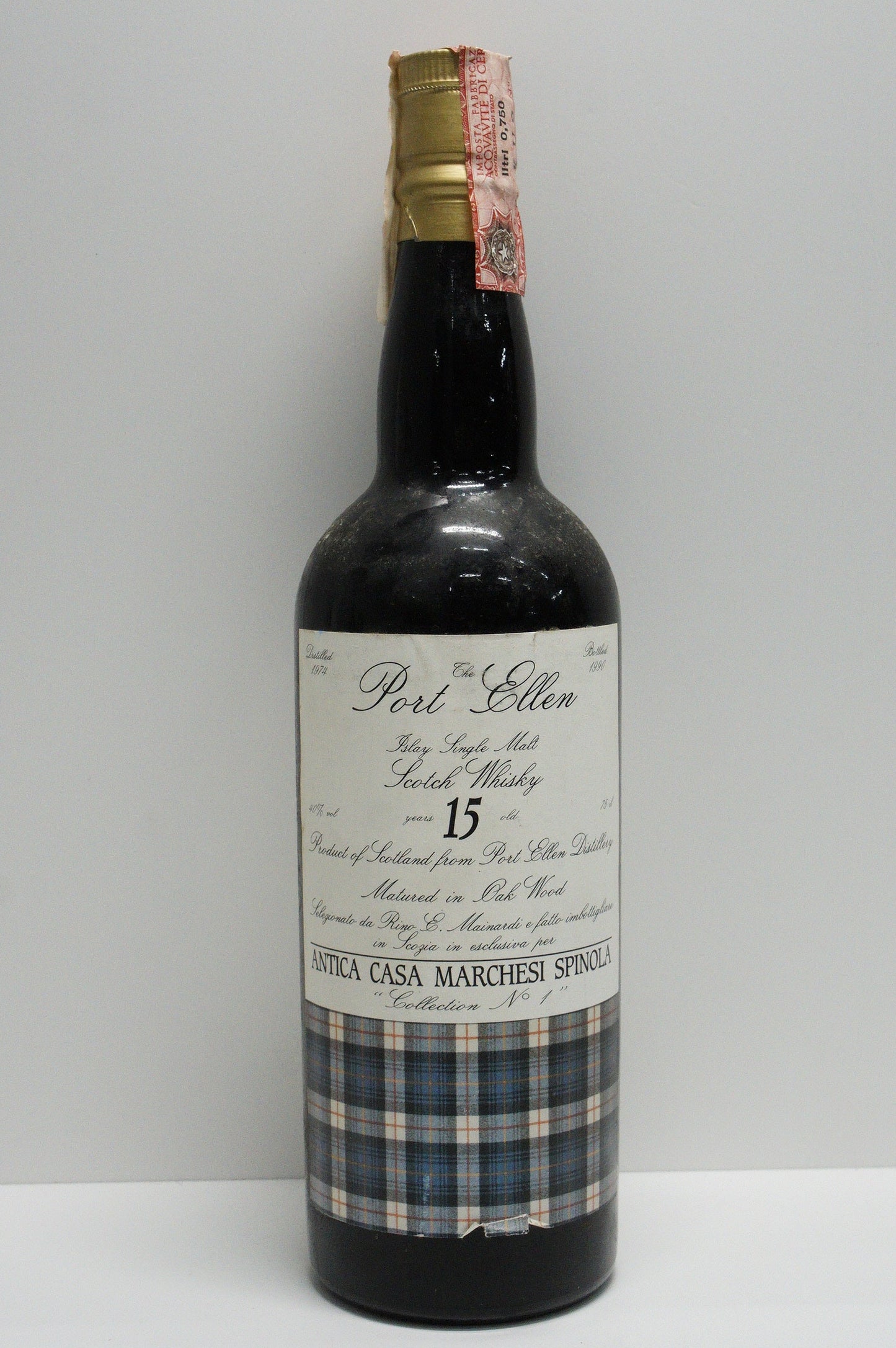 PORT ELLEN - SINGLE MALT - IB - SESTANTE FOR ANTICA CASA MARCHESI SPINOLA "COLLECTION NO. 1" SR# 933