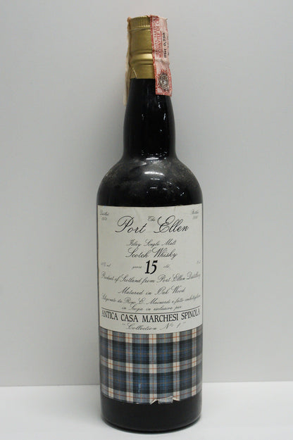 PORT ELLEN - SINGLE MALT - IB - SESTANTE FOR ANTICA CASA MARCHESI SPINOLA "COLLECTION NO. 1" SR# 933