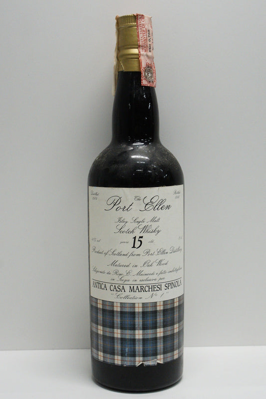 PORT ELLEN - SINGLE MALT - IB - SESTANTE FOR ANTICA CASA MARCHESI SPINOLA "COLLECTION NO. 1" SR# 933