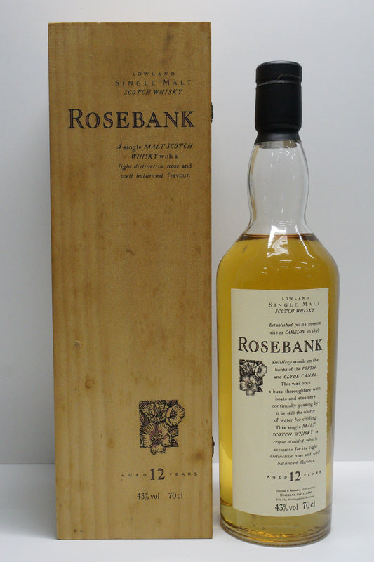 ROSEBANK - SINGLE MALT - OB - 12YO "FLORA & FAUNA"