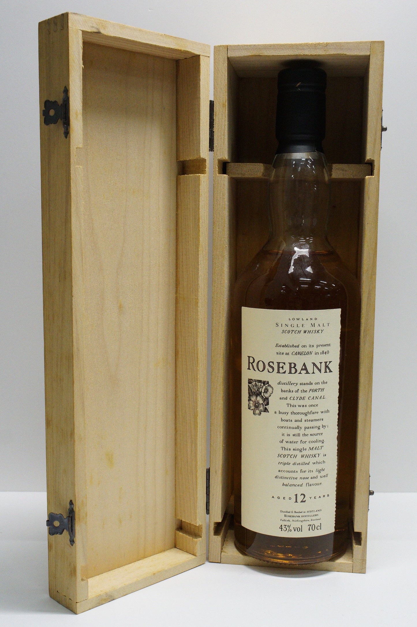 ROSEBANK - SINGLE MALT - OB - 12YO "FLORA & FAUNA"