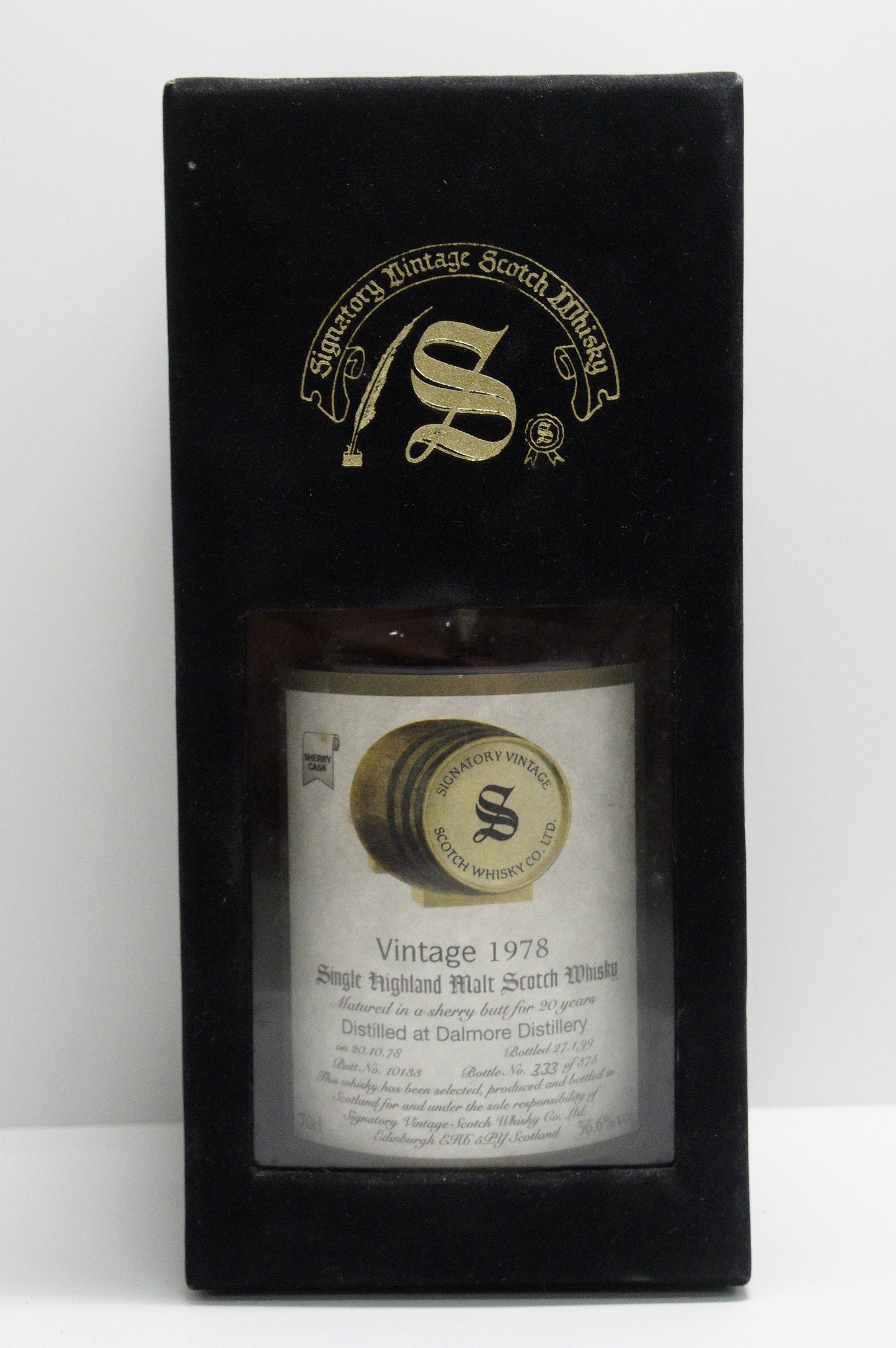 DALMORE - SINGLE MALT - IB - SIGNATORY VINTAGE - CASK #10133