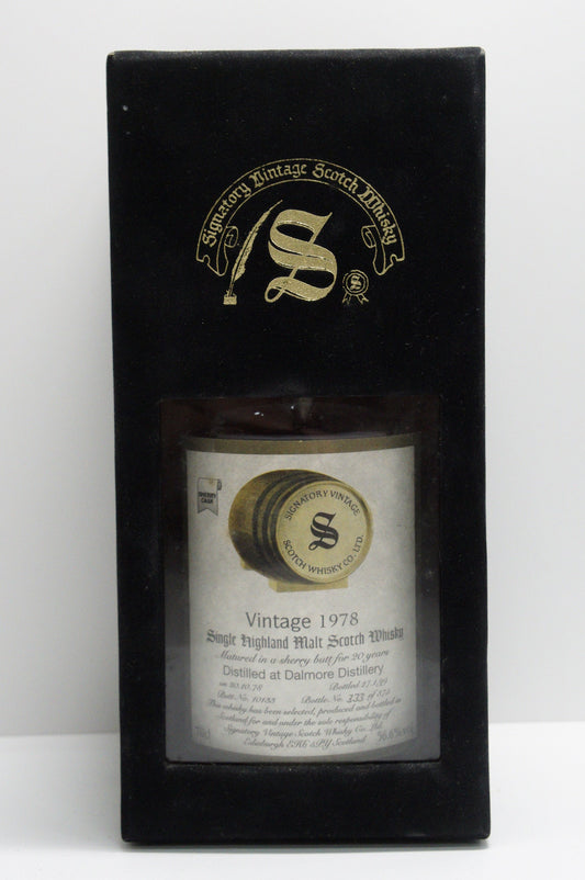 DALMORE - SINGLE MALT - IB - SIGNATORY VINTAGE - CASK #10133
