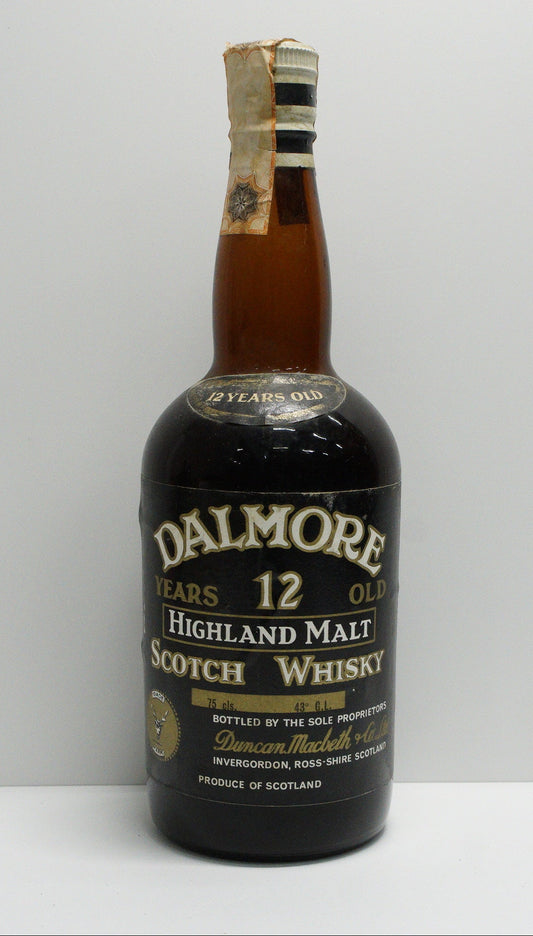 DALMORE - SINGLE MALT - OB - 12YO "HIGHLAND MALT SCOTCH WHISKY"