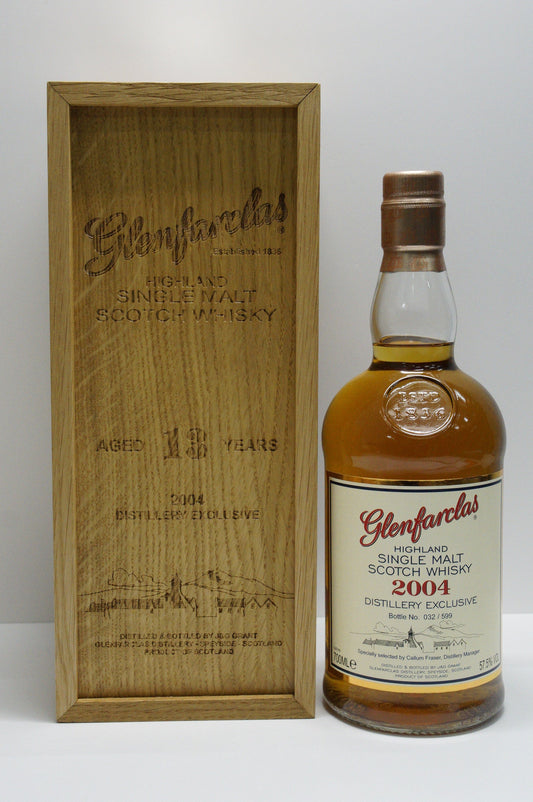 GLENFARCLAS - SINGLE MALT - OB - "DISTILLERY EXCLUSIVE" Released in 2018