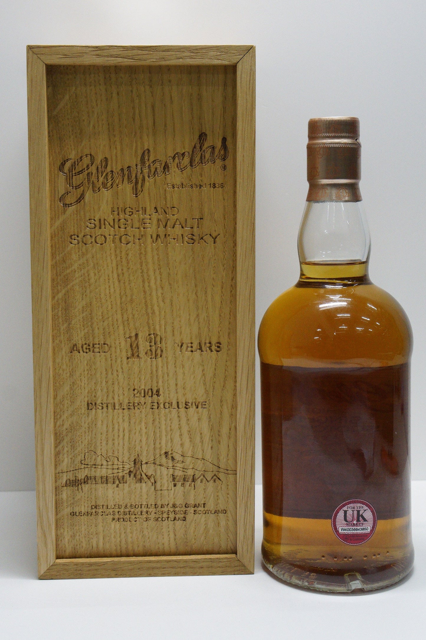 GLENFARCLAS - SINGLE MALT - OB - "DISTILLERY EXCLUSIVE" Released in 2018