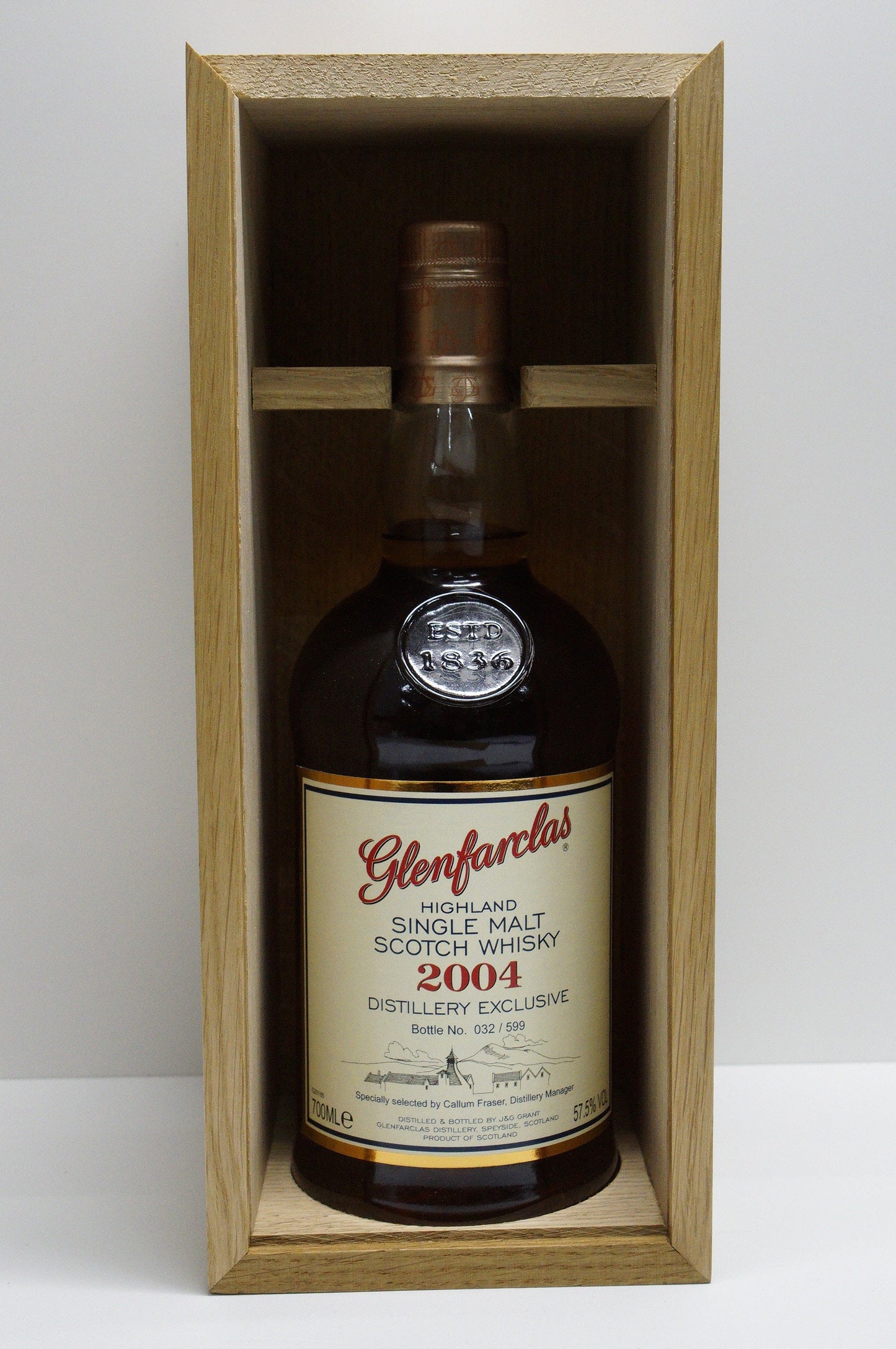 GLENFARCLAS - SINGLE MALT - OB - "DISTILLERY EXCLUSIVE" Released in 2018
