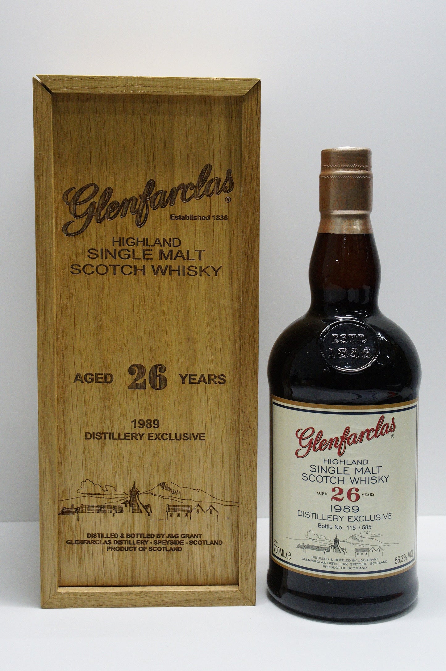GLENFARCLAS - SINGLE MALT - OB - "DISTILLERY EXCLUSIVE" Released in 2016
