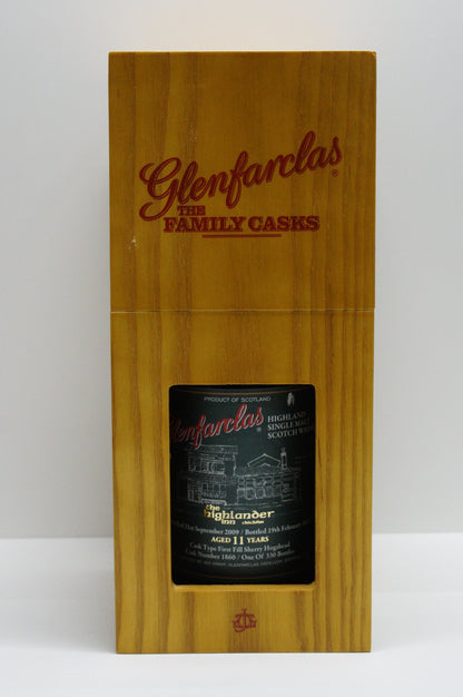 GLENFARCLAS - SINGLE MALT - OB - "BOTTLED FOR HIGHLANDER INN CHICHIBU" CASK #1860