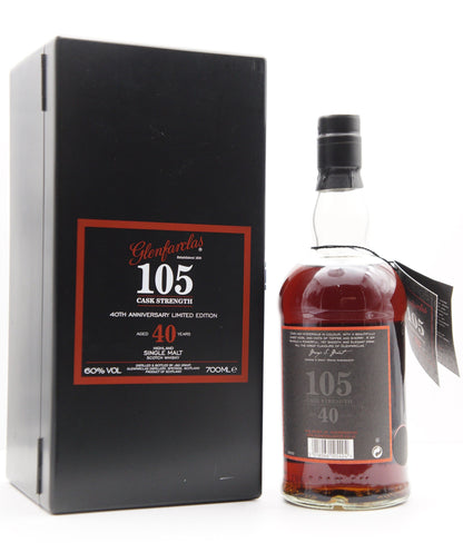 GLENFARCLAS - SINGLE MALT - OB - "105" CASK STRENGTH 40TH ANNIVERSARY LIMITED EDITION