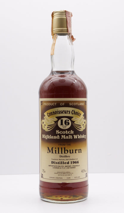 MILLBURN - SINGLE MALT - IB - GORDON & MACPHAIL (G&M) "CONNOISSEURS CHOICE" 1966