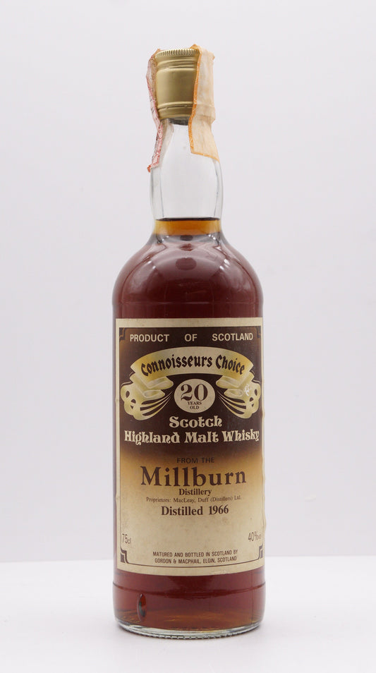 MILLBURN - SINGLE MALT - IB - GORDON & MACPHAIL (G&M) "CONNOISSEURS CHOICE" 1966