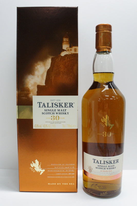TALISKER - SINGLE MALT - OB - 30YO Released in 2017