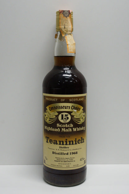 TEANINICH - SINGLE MALT - IB - GORDON & MACPHAIL (G&M) "CONNOISSEURS CHOICE" 1968