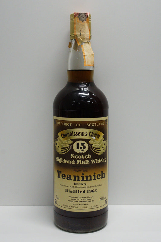 TEANINICH - SINGLE MALT - IB - GORDON & MACPHAIL (G&M) "CONNOISSEURS CHOICE" 1968