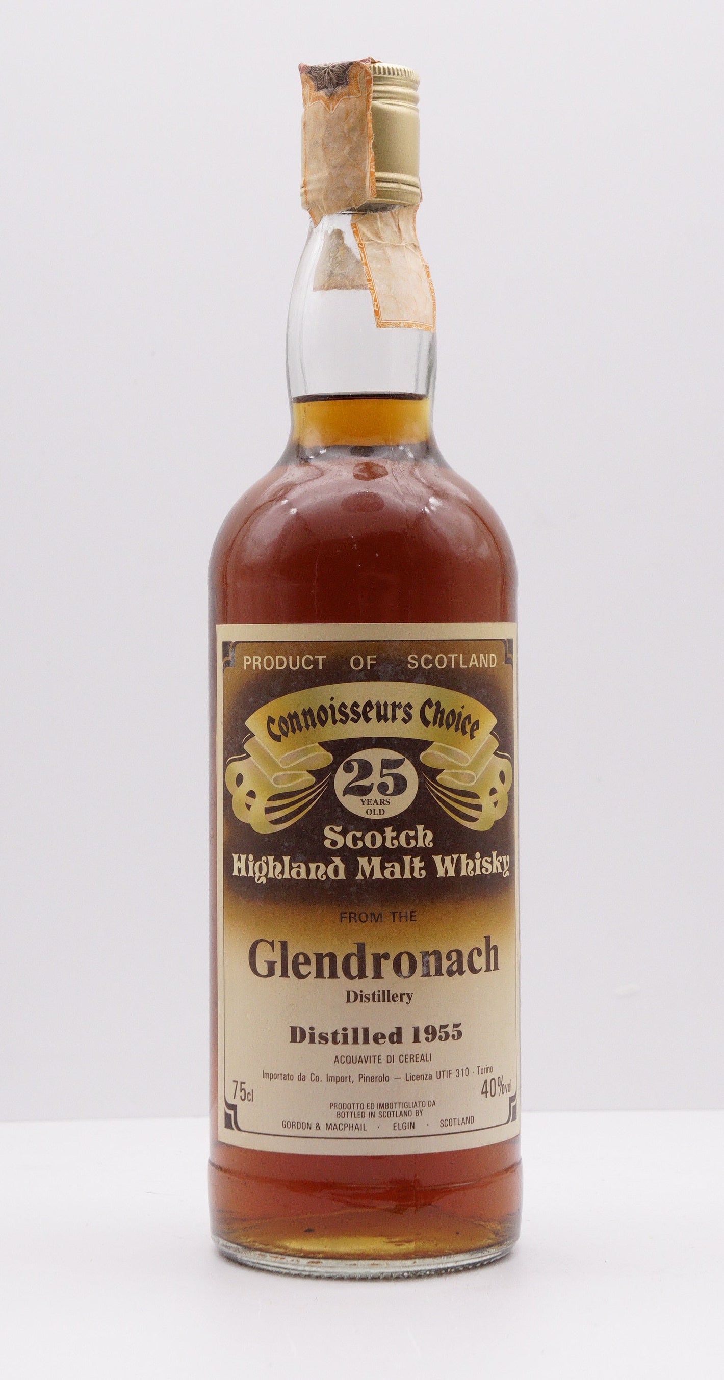 GLENDRONACH - SINGLE MALT - IB - GORDON & MACPHAIL (G&M) "CONNOISSEURS CHOICE"