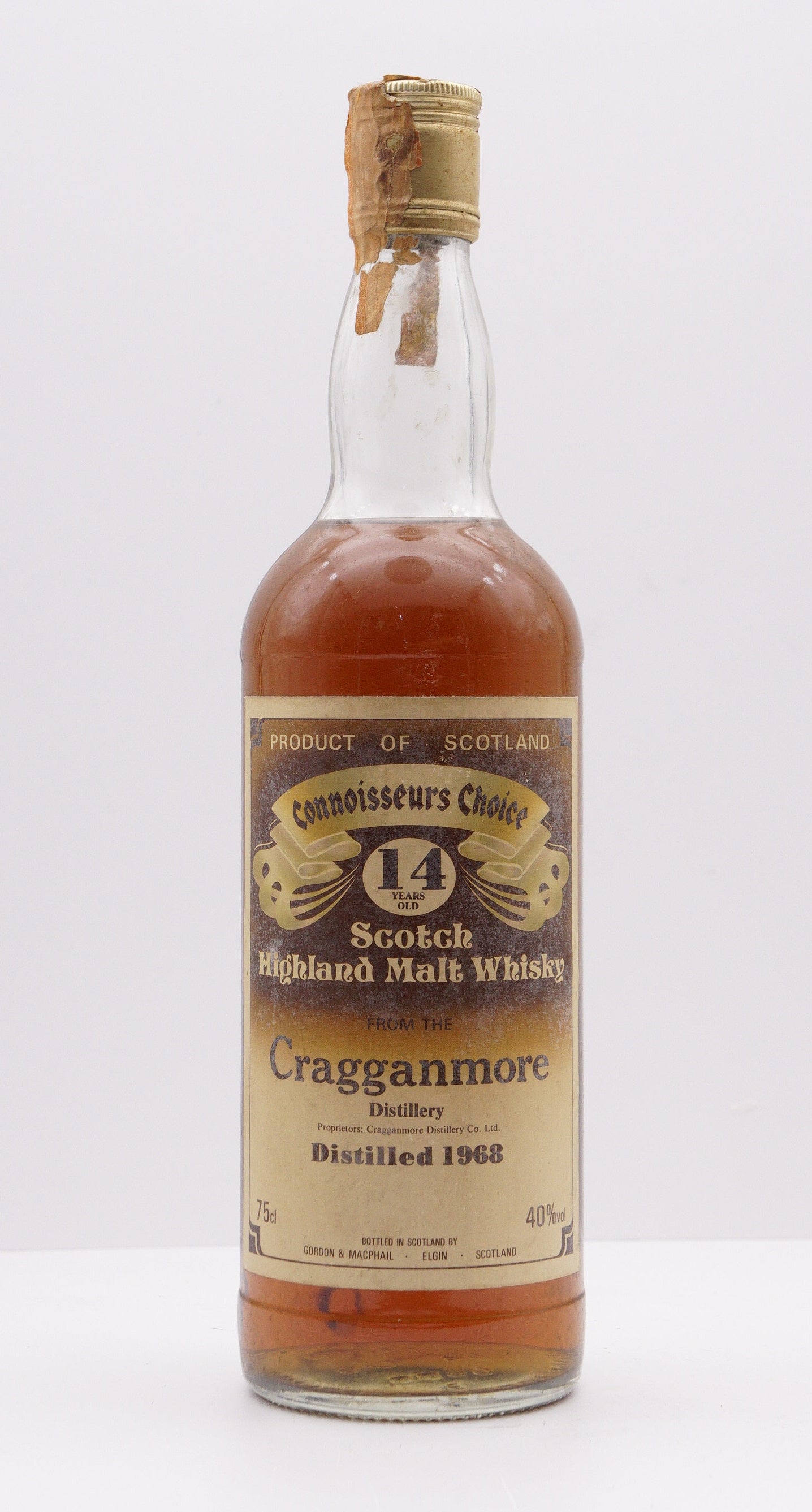 CRAGGANMORE - SINGLE MALT - IB - GORDON & MACPHAIL (G&M)  "CONNOISSEURS CHOICE"
