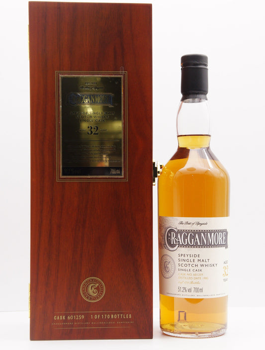 CRAGGANMORE - SINGLE MALT - OB - CASK #601259