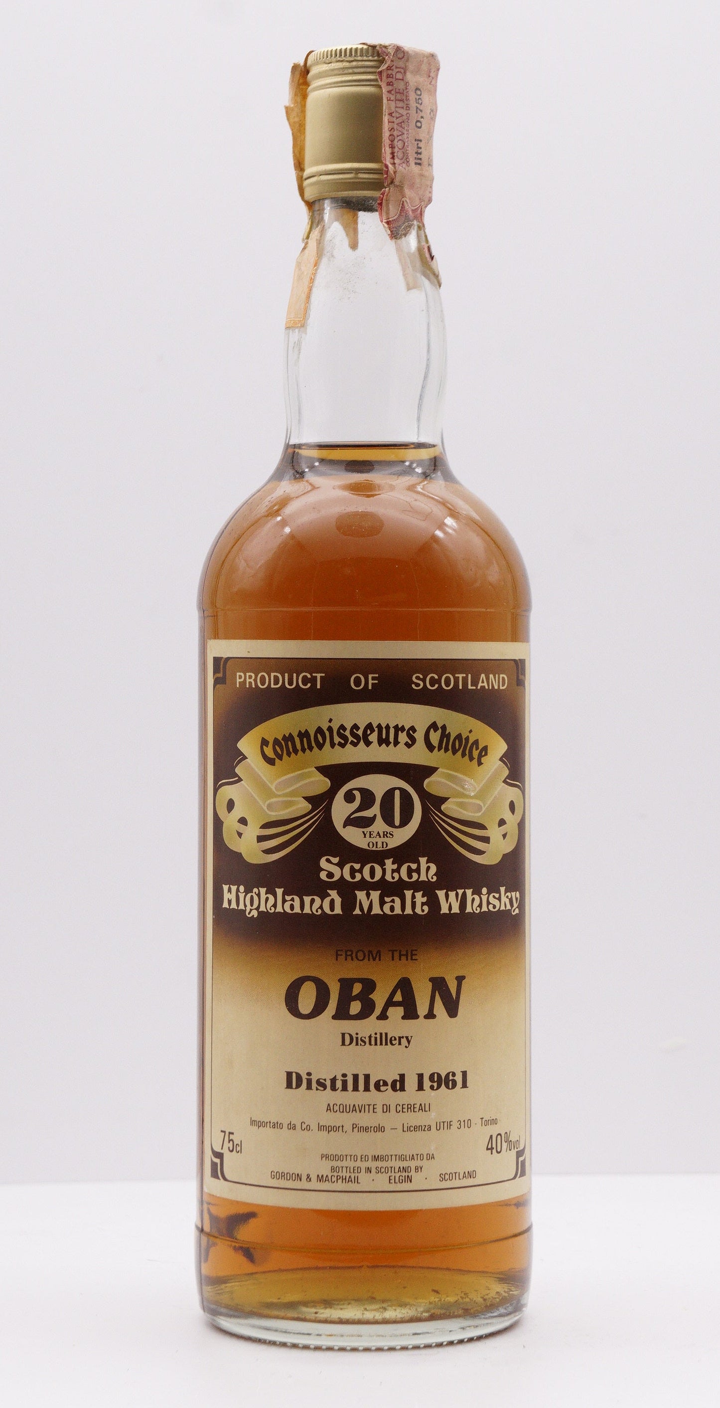 OBAN - SINGLE MALT - IB - GORDON & MACPHAIL (G&M) "CONNOISSEURS CHOICE"