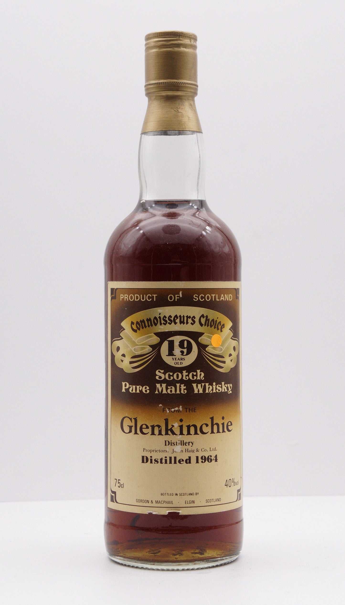 GLENKINCHIE - SINGLE MALT - IB - GORDON & MACPHAIL (G&M) "CONNOISSEURS CHOICE"