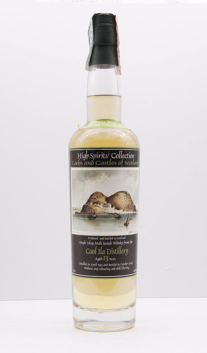 CAOL ILA - SINGLE MALT - IB - HIGH SPIRITS COLLECTION "LOCHS & CASTLES OF SCOTLAND NO. 1" CASK #5113