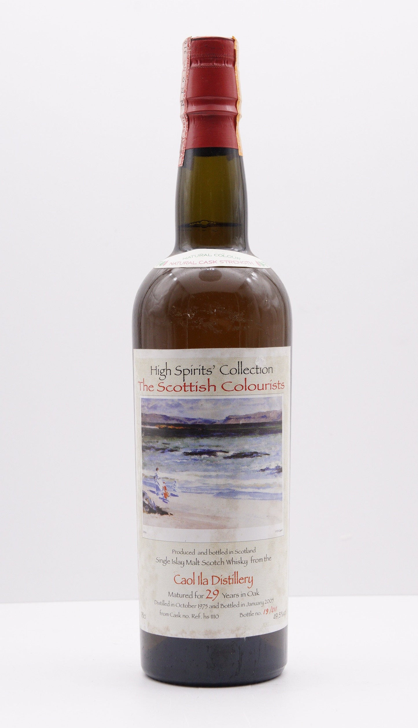 CAOL ILA - SINGLE MALT - IB - HIGH SPIRITS COLLECTION "THE SCOTTISH COLOURISTS" CASK #HS1110