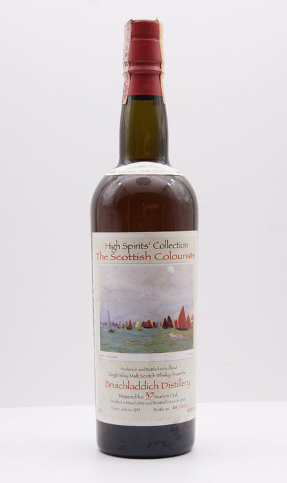 BRUICHLADDICH - SINGLE MALT - IB - HIGH SPIRITS COLLECTION "THE SCOTTISH COLOURISTS" CASK #1233