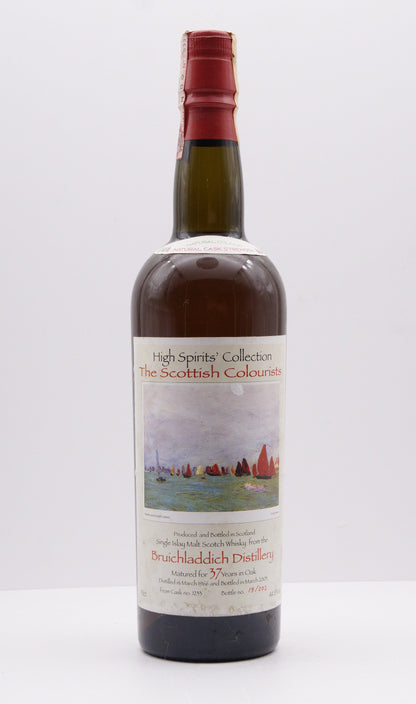 BRUICHLADDICH - SINGLE MALT - IB - HIGH SPIRITS COLLECTION "THE SCOTTISH COLOURISTS" CASK #1233