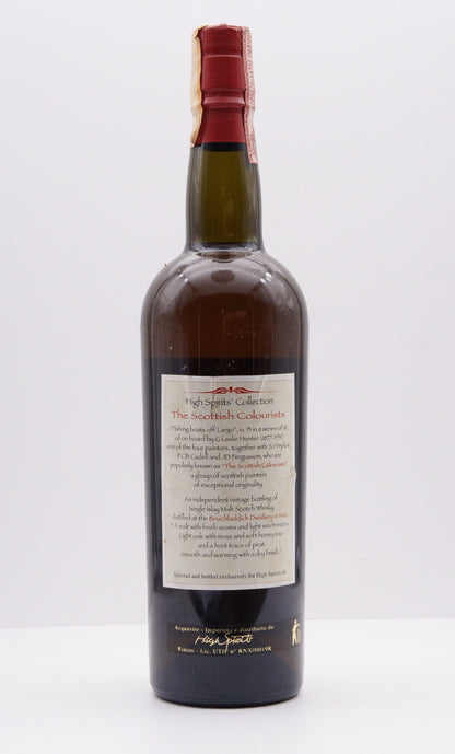 BRUICHLADDICH - SINGLE MALT - IB - HIGH SPIRITS COLLECTION "THE SCOTTISH COLOURISTS" CASK #1233