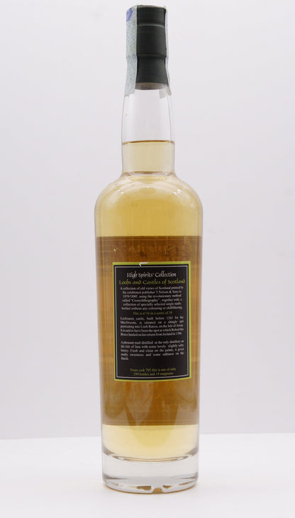 JURA - SINGLE MALT - IB - HIGH SPIRITS COLLECTION "LOCHS AND CASTLES OF SCOTLAND NO. 16" CASK #705