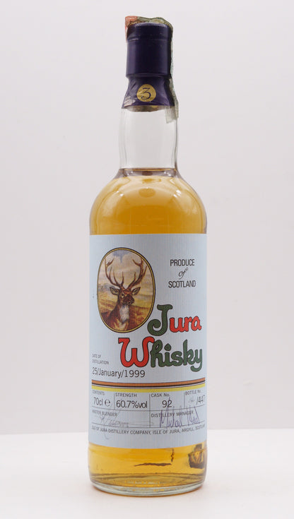 JURA - SINGLE MALT - OB - "MATTHEW FORREST COLLECTION SERIES - BLUE" CASK #92